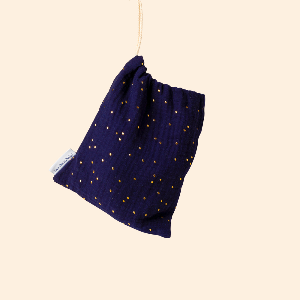 Pochette en gaze de coton