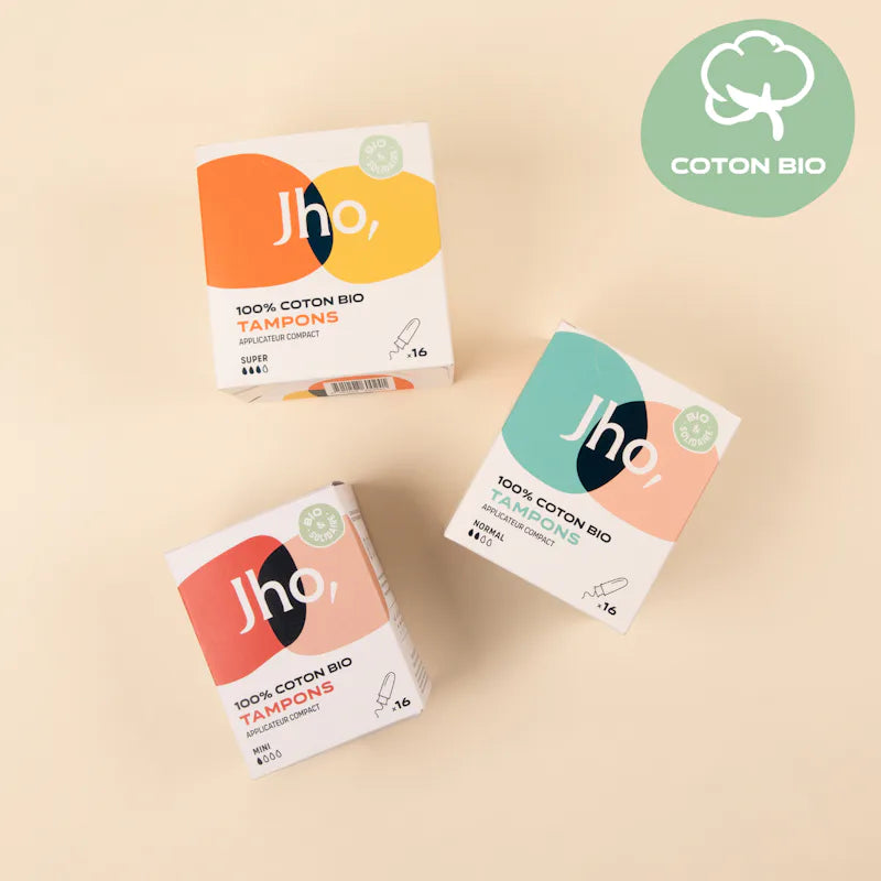 Tampons avec applicateurs compact : Lot de 3 (Mini, Normal, Super)