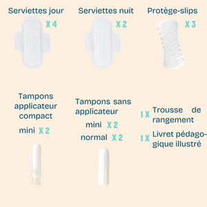Trousse premières règles