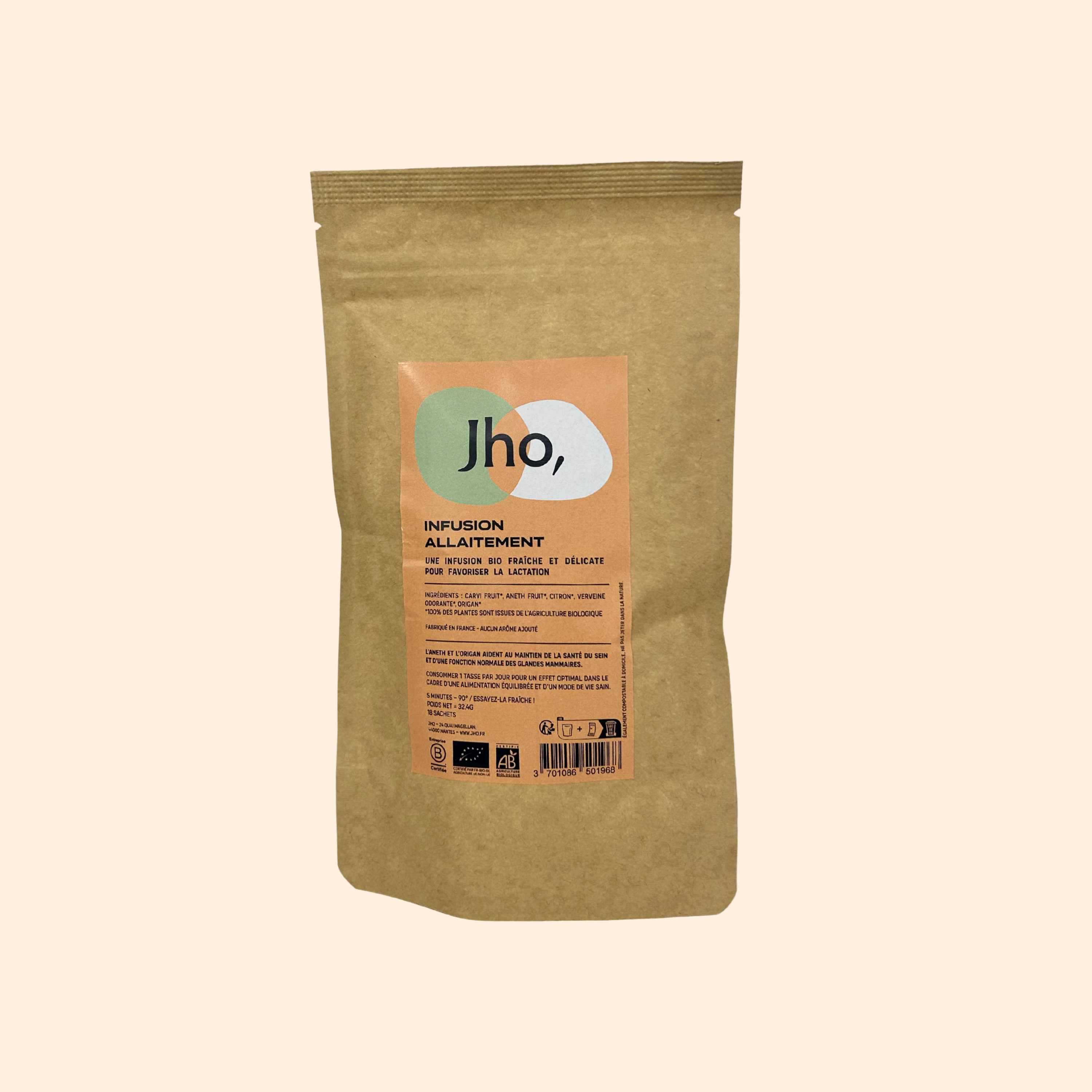 Tisane d'allaitement bio à l'Achillée Millefeuille