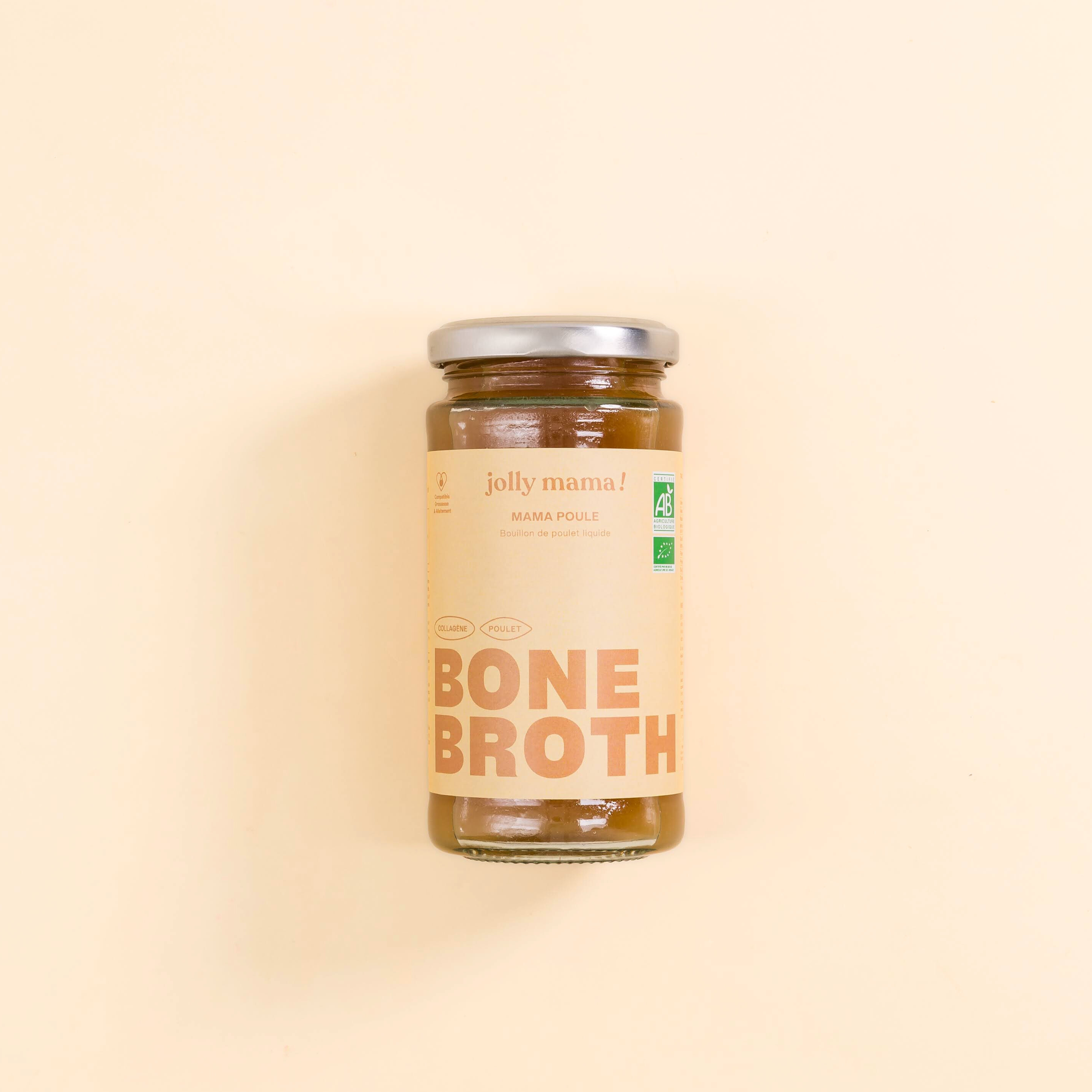 Bouillon de poulet bio Mama Poule