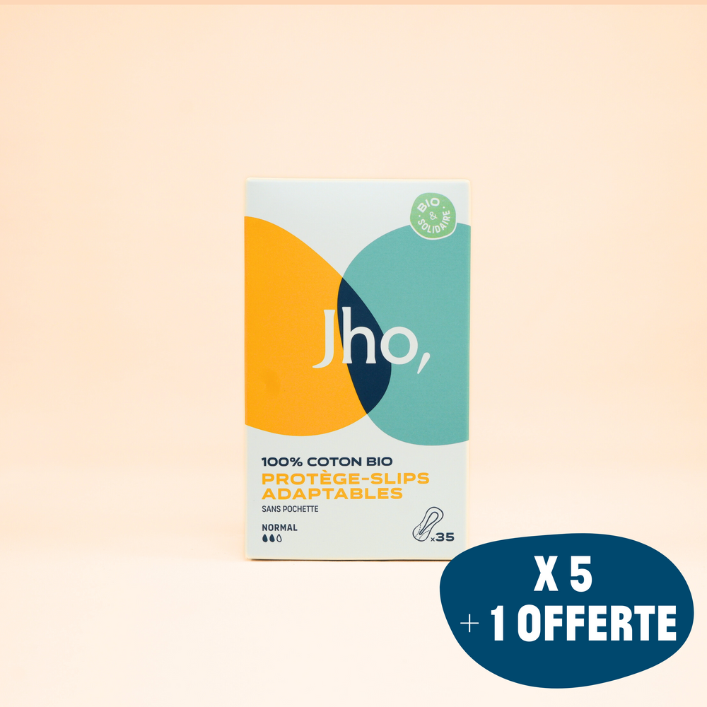 Protège-slips : Pack de 5 boîtes + 1 offerte