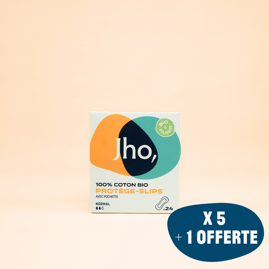 Protège-slips : Pack de 5 boîtes + 1 offerte