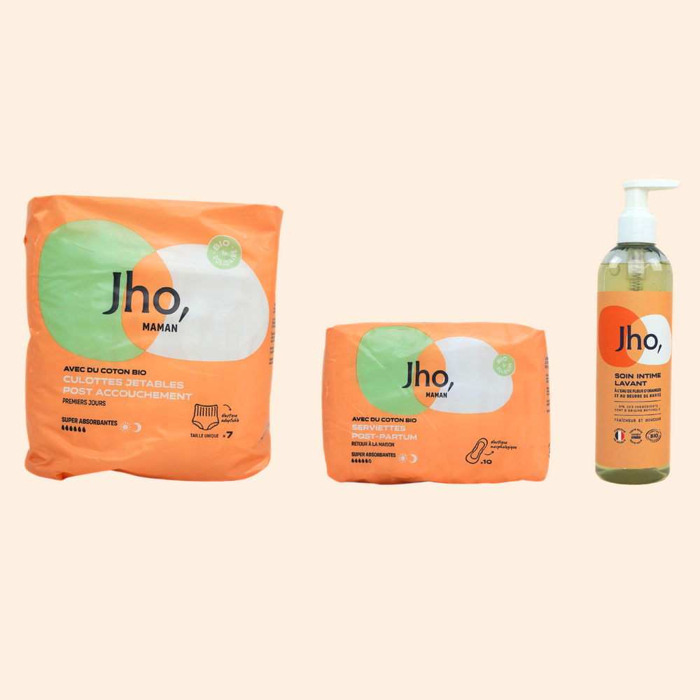 Le kit premiers jours : post-accouchement