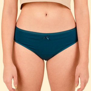 Culotte menstruelle bleue