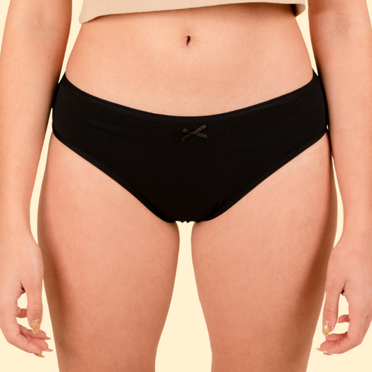 Culotte menstruelle noire