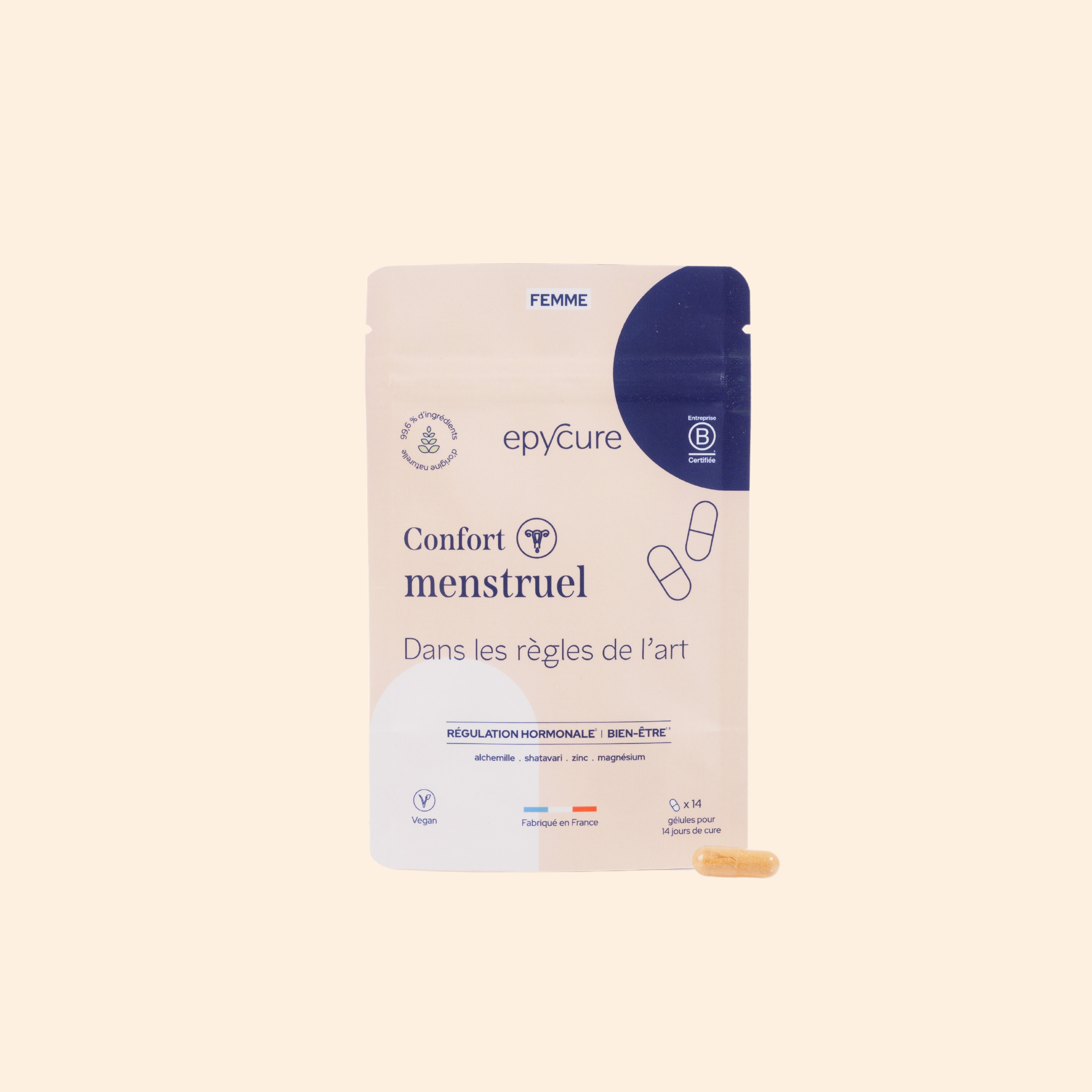 Compléments alimentaires syndrôme prémenstruel et règles - Epycure
