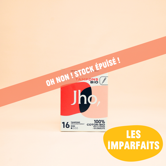 Tampons avec applicateur compact : Les imparfaits