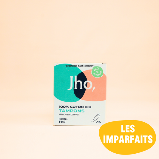 Tampons avec applicateur compact : Les imparfaits