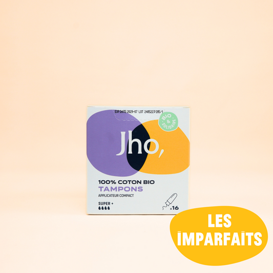 Tampons avec applicateur compact : Les imparfaits