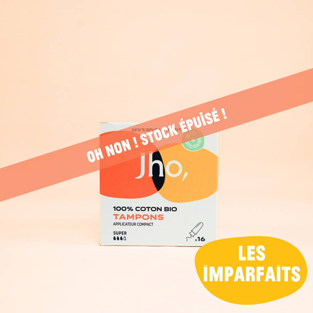 Tampons avec applicateur compact : Les imparfaits