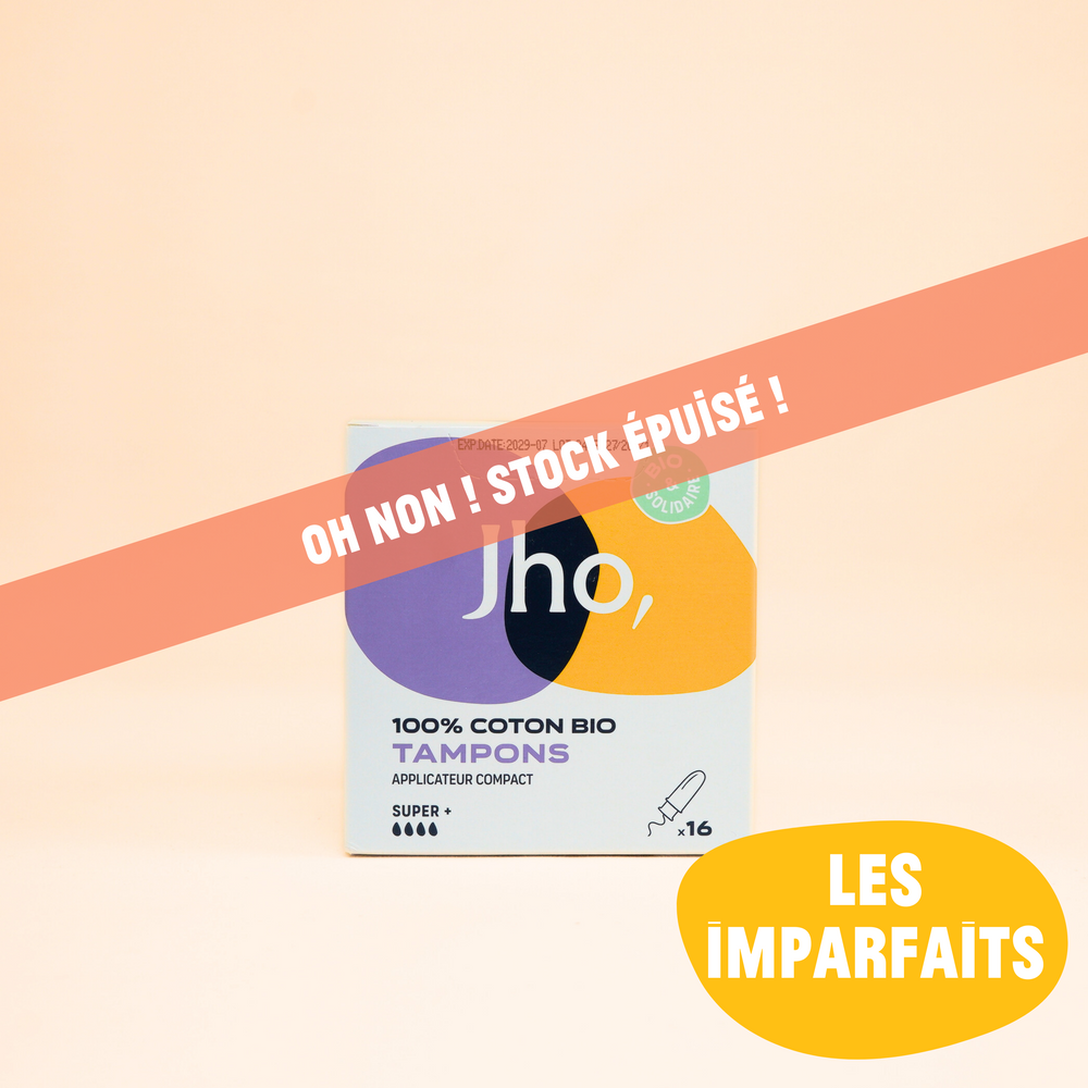 Tampons avec applicateur compact : Les imparfaits