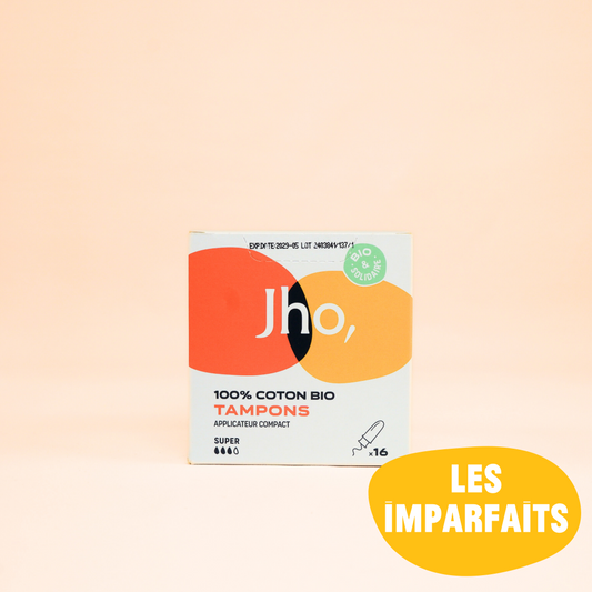 Tampons avec applicateur compact : Les imparfaits