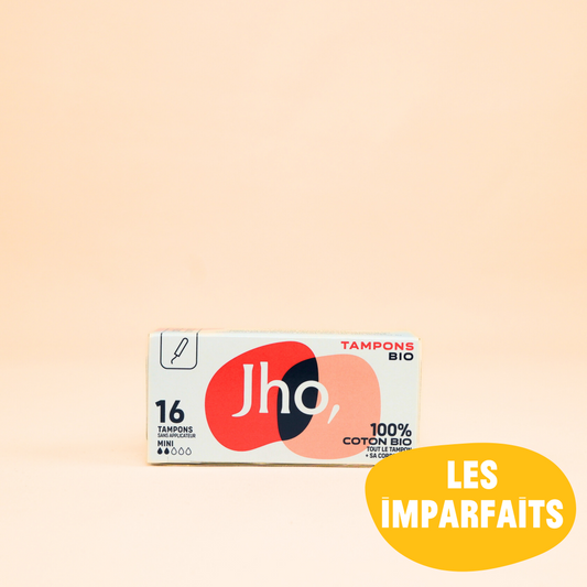 Tampons sans applicateur : Les imparfaits