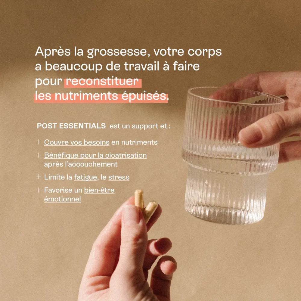 Post essentials Compléments alimentaires