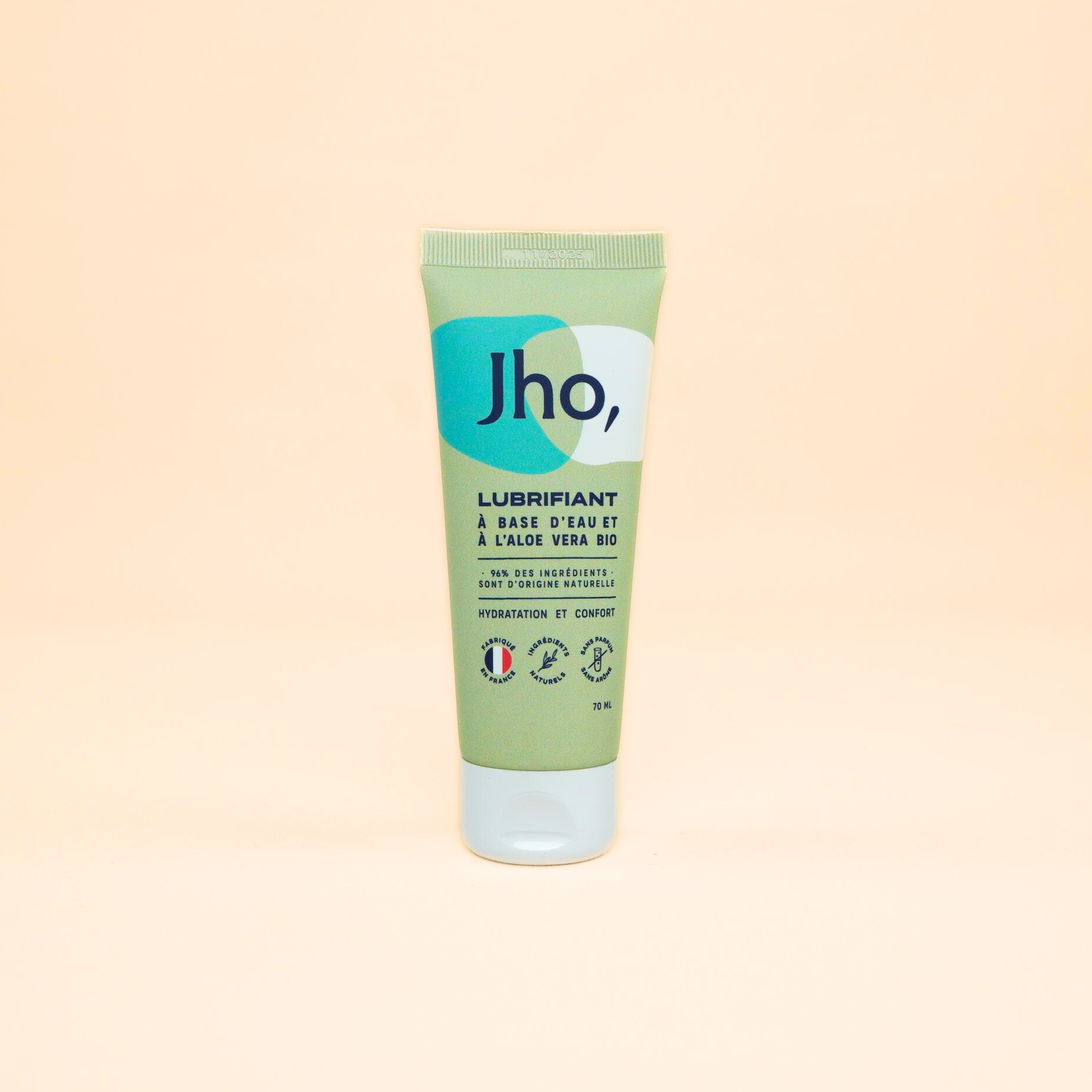 Lubrifiant à base d'eau et d'aloe vera bio