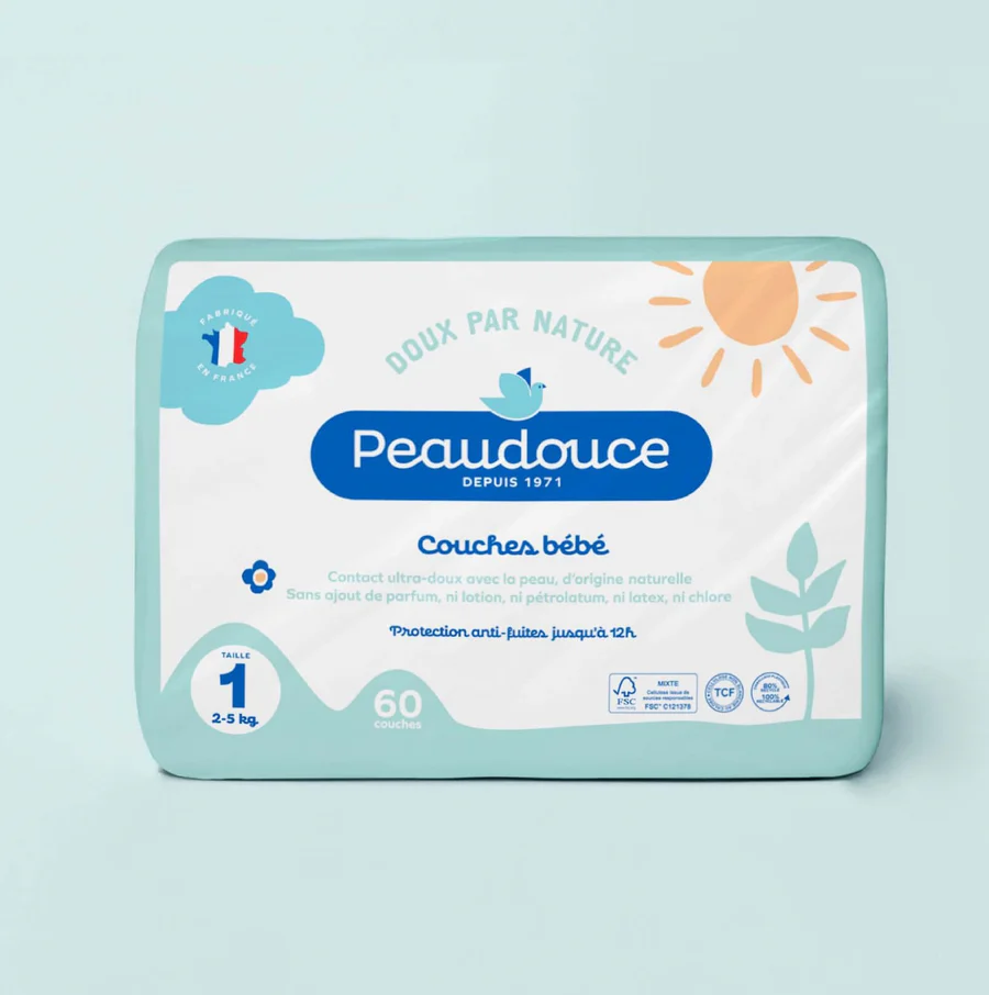 Maxi-paquet de couches Peaudouce