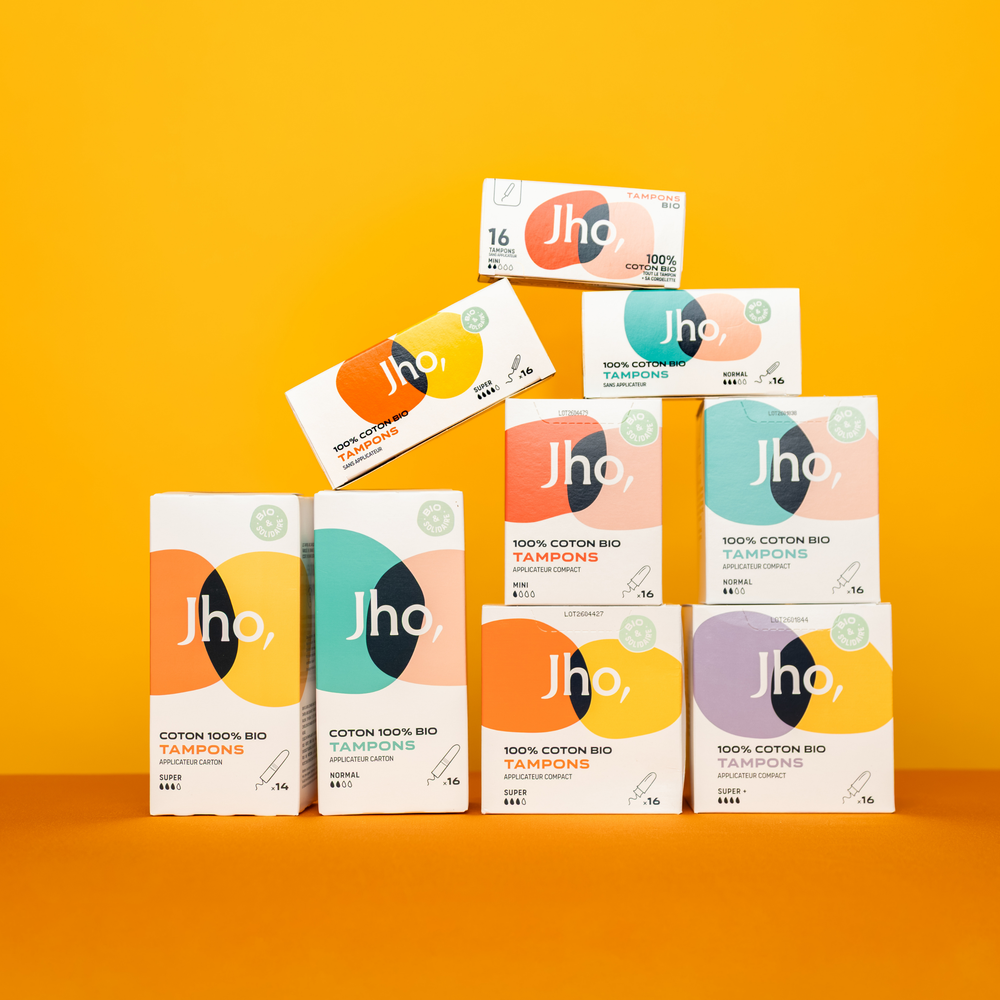 Tampons avec applicateur carton