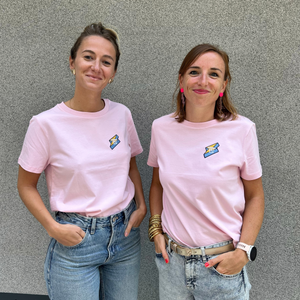 T-shirt Strong Girls Club - Rose