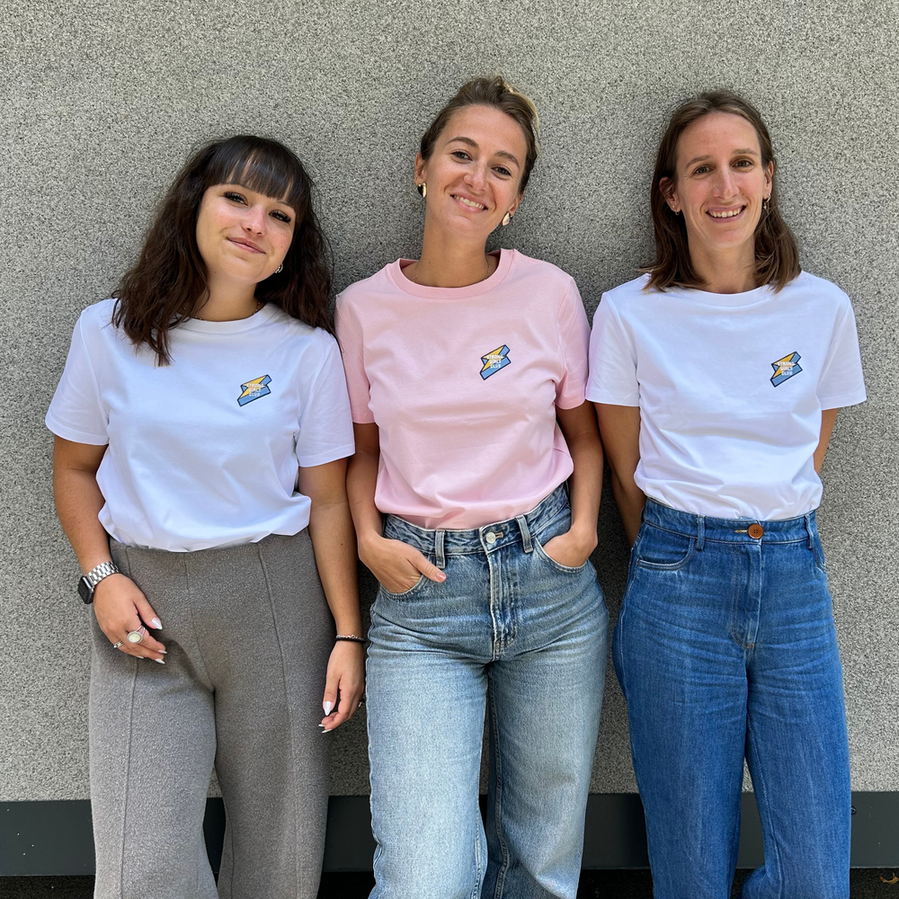 T-shirt Strong Girls Club - Rose